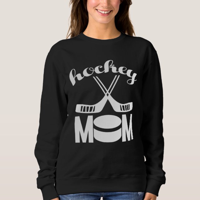 Camiseta Cute Hockey  Mother s   Hockey Mom (Frente)