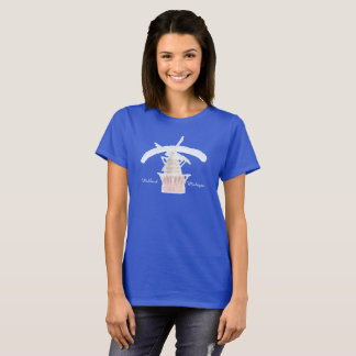 Camiseta Cute Holland Michigan Moinho de Vento em Aquarela