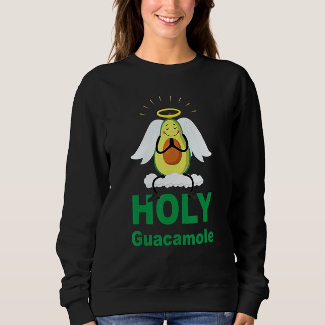 Camiseta Cute Holy Guacamole Avocado Angel (Frente)