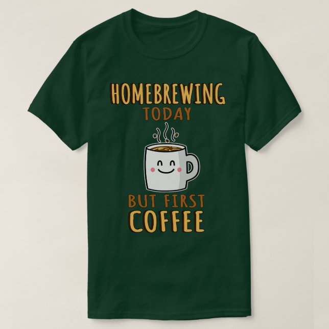 Camiseta Cute Homebrewing (Frente do Design)