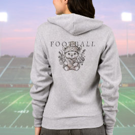 Camiseta Cute Hoodie De Futebol Personalizado