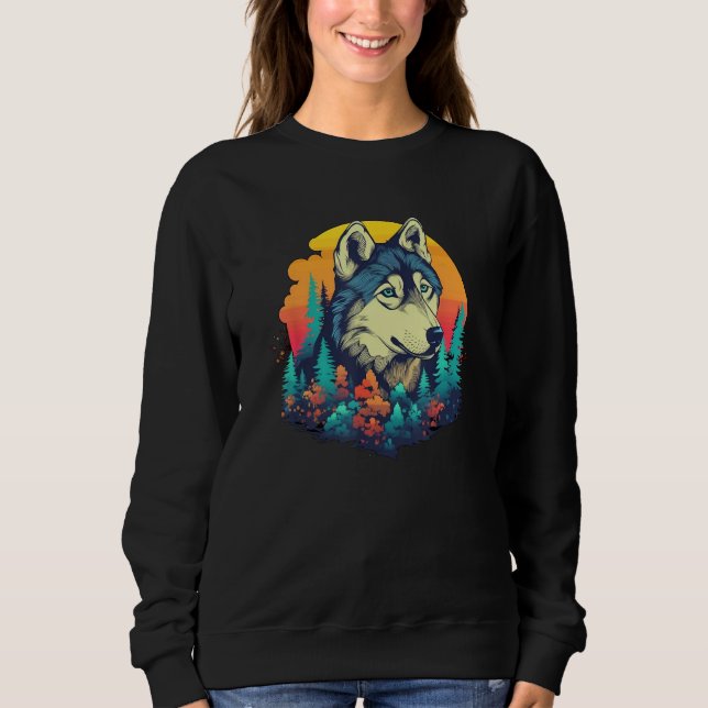 Camiseta Cute Huskey Puppy Dog Men Women Kids (Frente)