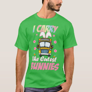 Camiseta Cute I Carregar O Motorista De Ônibus Da Escola De