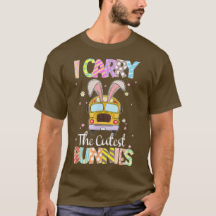 Camiseta Cute I Carregar O Motorista De Ônibus Da Escola De