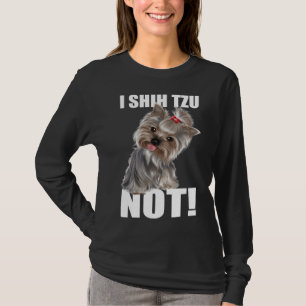 Camiseta Cute I Shih Tzu Not Bundle Extender Mockup Hu