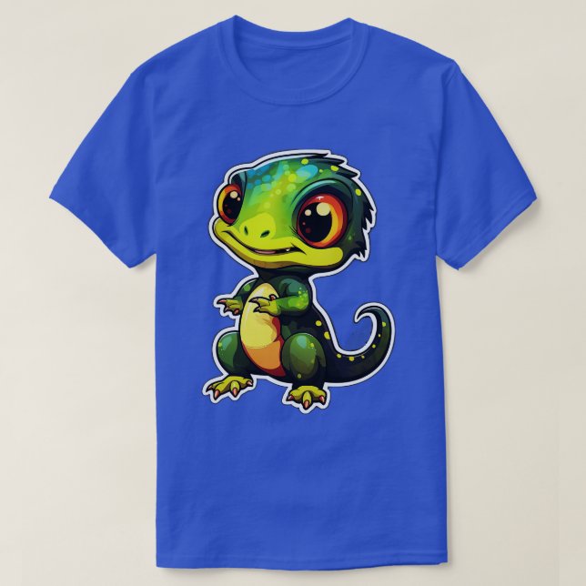 Camiseta Cute Iguana Iguana Mãe Funny Iguanas (Frente do Design)