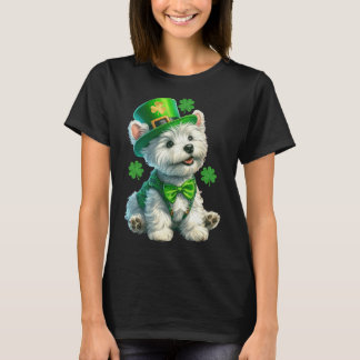 Camiseta Cute Irishthemed West Highland White Teer