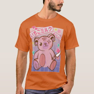 Camiseta Cute Japanese Aesthetic Kawaii Pastel Goth Cute Cr