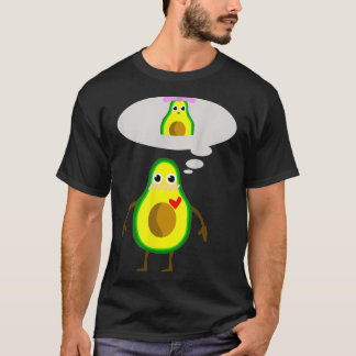 Camiseta Cute Kawaii Adora Avocado Viciado em Mania Lover