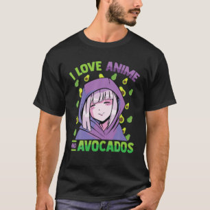 Camiseta Cute Kawaii - Adoro Tacos E Animes - Cara Otaku -
