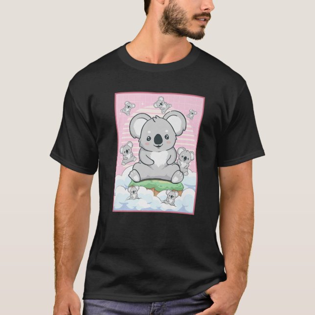 Camiseta Cute Kawaii Koala Bear (Frente)