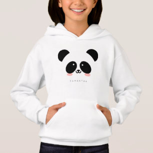 Camiseta Cute Kawaii Panda   Adicione seu nome