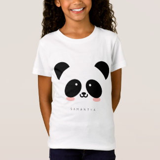 Camiseta Cute Kawaii Panda | Adicione seu nome