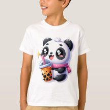 Cute Kawaii Panda Bebe Boba Bubble Tea Kawaii