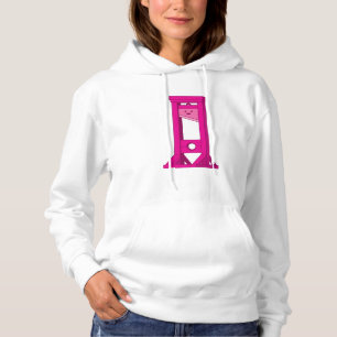 Camiseta Cute Kawaii rosa Guillotine Hoodie, feminino