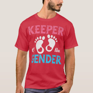 Camiseta Cute Keeper do Gênero - ID do Partido Revelador do