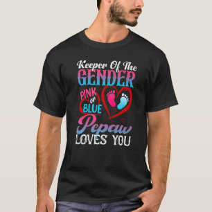 Camiseta Cute Keeper Do Gênero Que As Pessoas Te Ama Rosa O