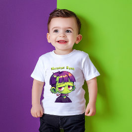 Camiseta Cute Kid Frankenstein halloween
