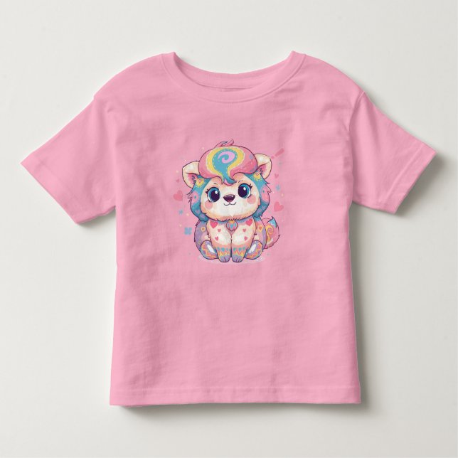Camiseta Cute Kitty Cat Illustration -Minimalistic (Frente)