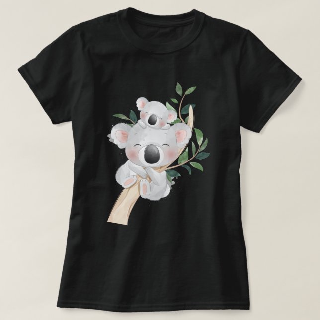 Camiseta Cute Koala Bear  (Frente do Design)