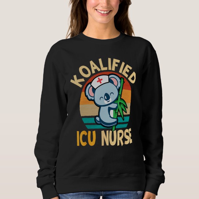 Camiseta Cute Koala Bears Intensive Care Unit Koalified ICU (Frente)
