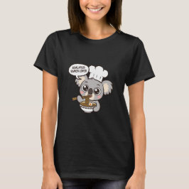 Camiseta Cute Koala curtindo Ramen