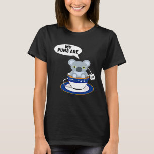 Camiseta Cute Koala Meus Peitos São De Qualidade