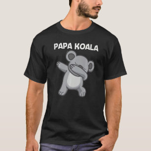 Camiseta Cute Koala Para Homens Pai Zoo Australiano