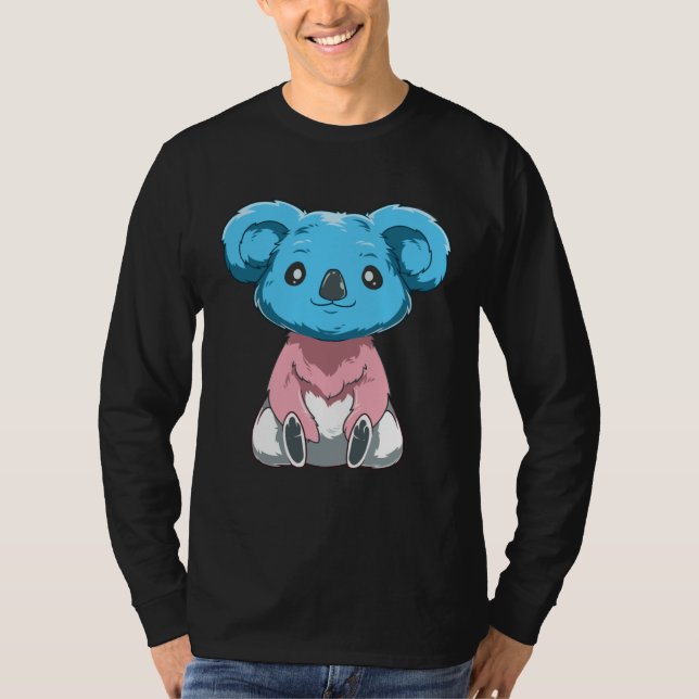 Camiseta Cute Koala Transgender (Frente)