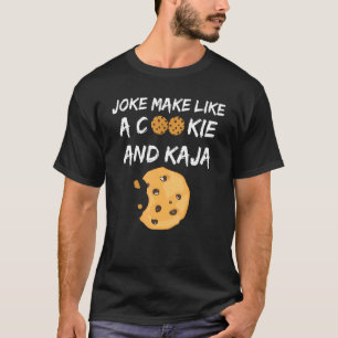 Camiseta Cute Korean Language Joke Make Like a Cookie and K