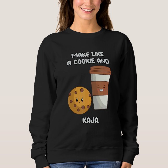 Camiseta Cute Korean Language Joke Make Like a Cookie and K (Frente)