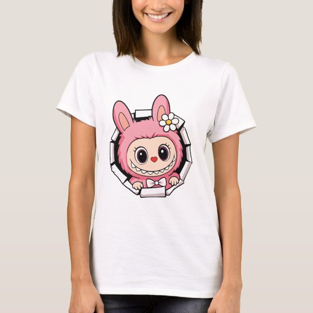 Camiseta Cute Labubu (Frente)