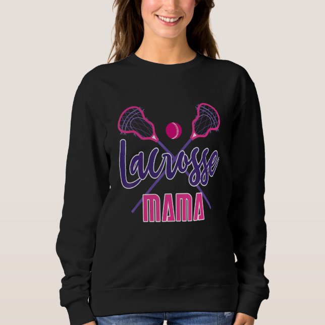 Camiseta Cute Lacrosse Mama (Frente)