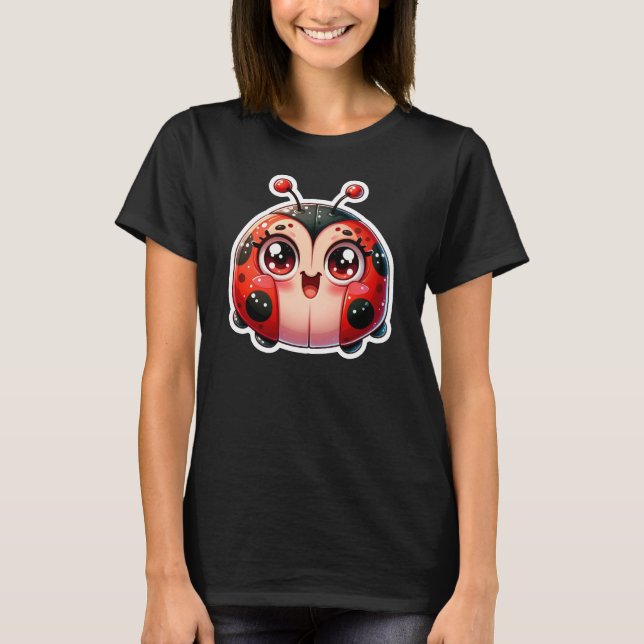 Camiseta Cute Ladybug (Frente)