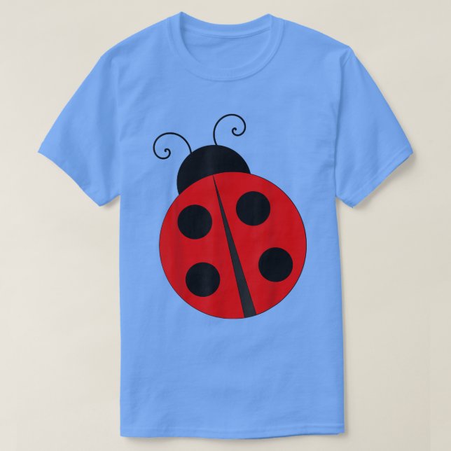 Camiseta Cute Ladybug (Frente do Design)