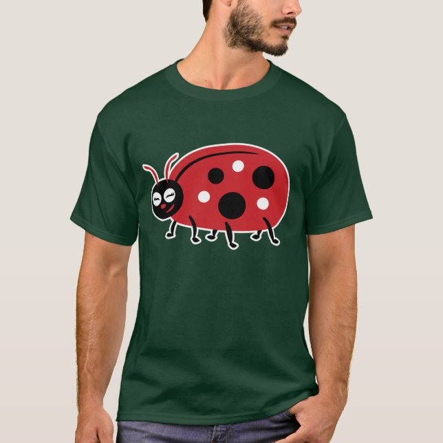 Camiseta Cute Ladybug (Frente)