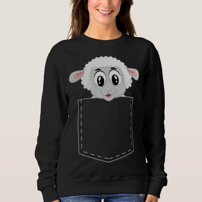 Camiseta Cute lamb  for children sheep  boys and girls (Frente)