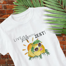 Camiseta Cute Lemon Zest