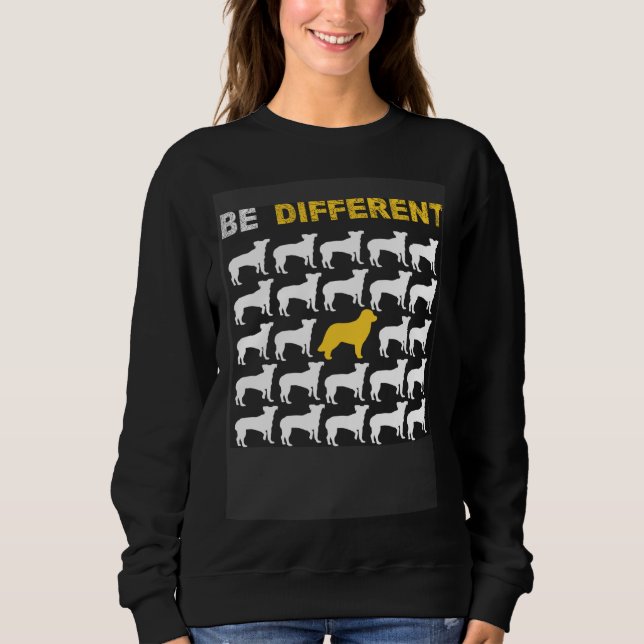 Camiseta Cute Leonberger Be Different Inspiration (Frente)