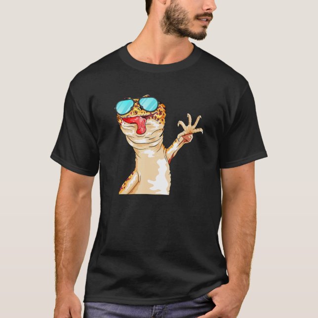 Camiseta Cute Leopard Gecko For Gecko  (Frente)