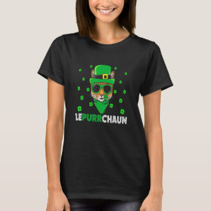 Camiseta Cute Lepurrchaun Leprechaun Cat Lover Santo Patrão