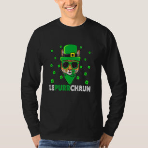Camiseta Cute Lepurrchaun Leprechaun Cat Lover Santo Patrão