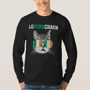 Camiseta Cute Lepurrchaun Leprechaun Cat Lover Santo Patrão