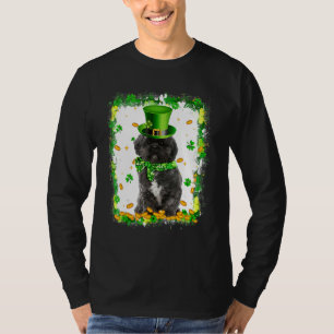 Camiseta Cute Lhasa Apso Dog Shamrock Irlandês