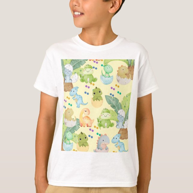 Camiseta Cute Little Dino (Frente)