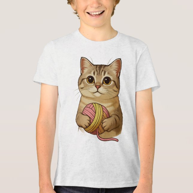 Camiseta Cute little Kitty Cat (Frente)