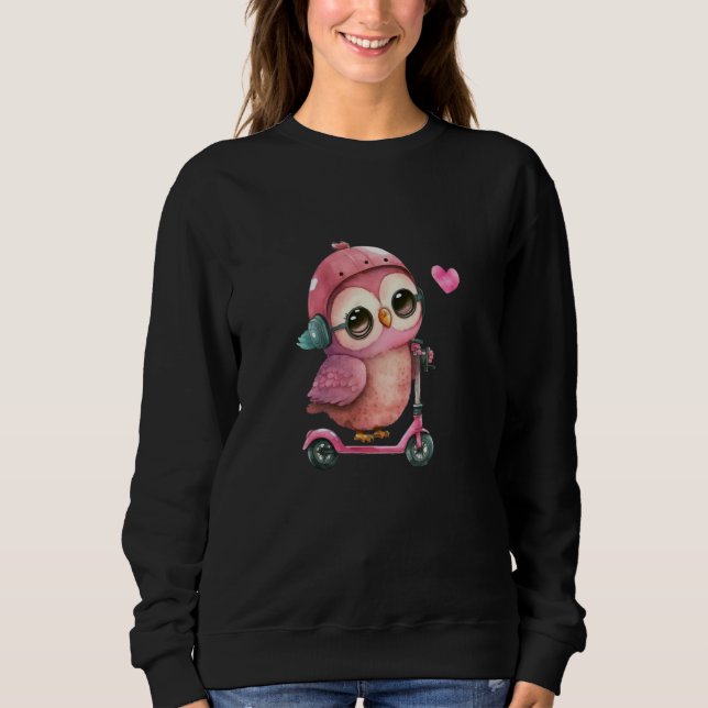 Camiseta Cute Little Owl Valetines Animal Love (Frente)