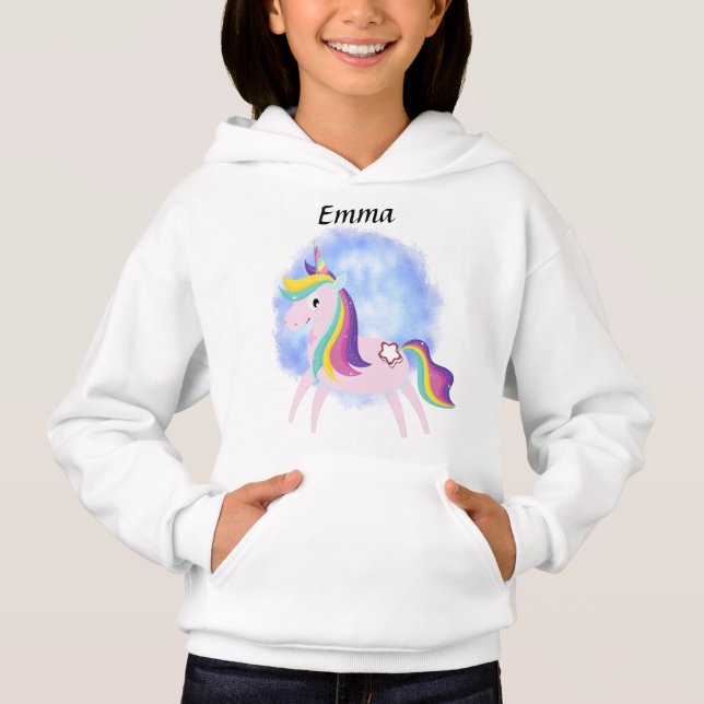 Camiseta Cute little unicorn  (Frente)