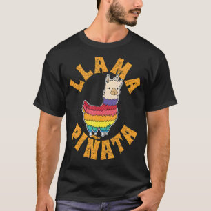 Camiseta Cute Llama Pinata Animal For Men 3