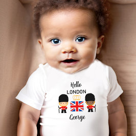 Camiseta Cute London Mixed Skin Boy Name Inglaterra Reino U